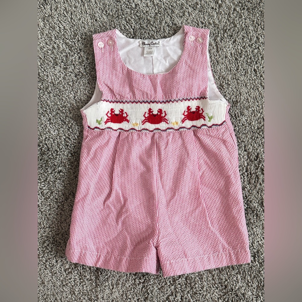 Classy Couture Smock 18m, NWOT